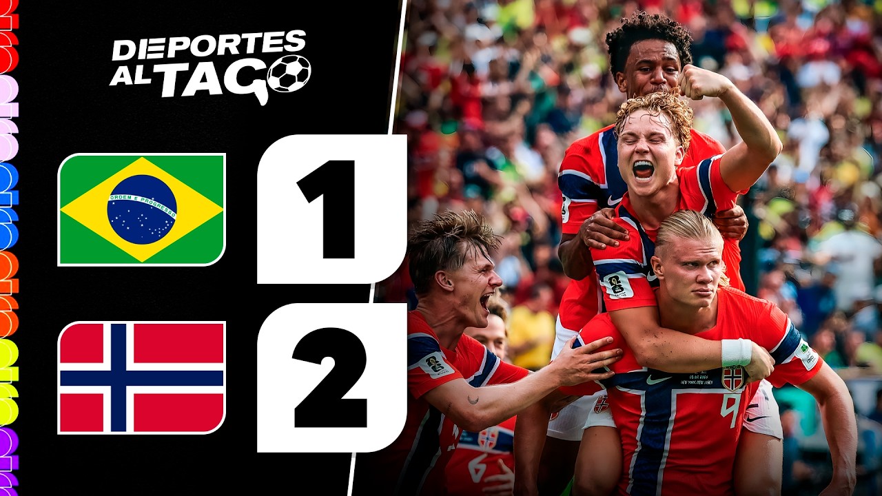 ✅ SORPRESA MUNDIAL: BRASIL PERDI&Oacute; 2-1 ante NORUEGA y qued&oacute; ELIMINADO en los OCTAVOS DE FINAL
