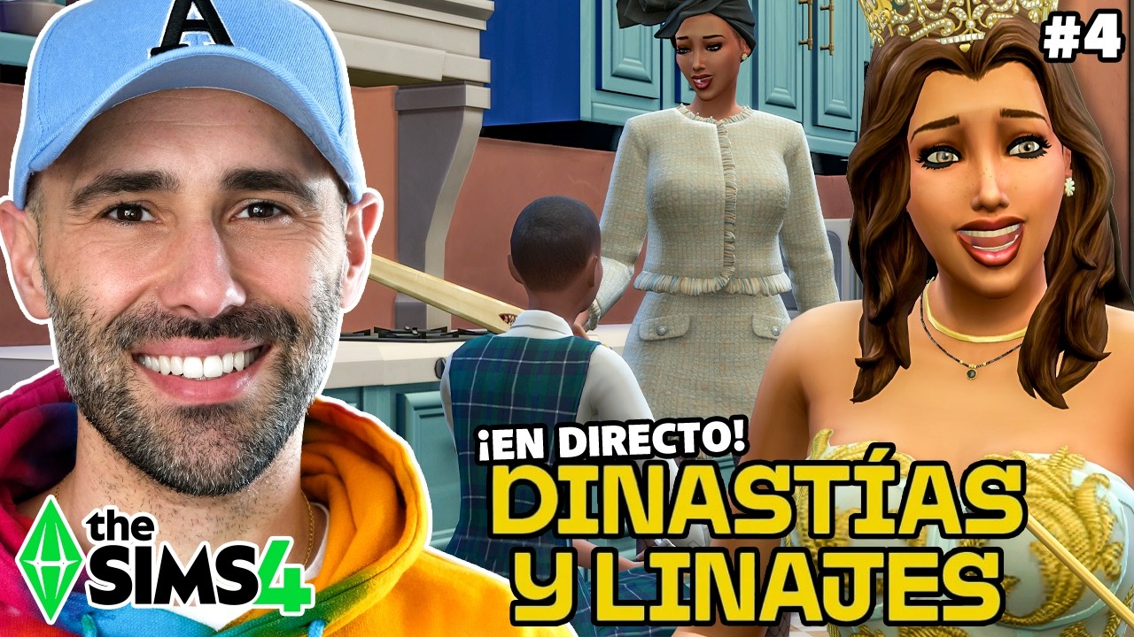 ¡JUGAMOS a Los Sims 4 DINASTÍAS Y LINAJES en DIRECTO! Ep. 4 Parte 2 ⚔️ Gameplay en español