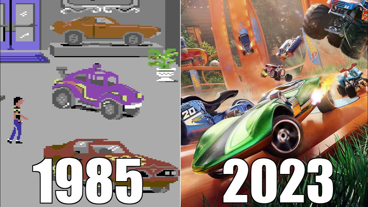 Evolution of Hot Wheels Games [1985-2023]