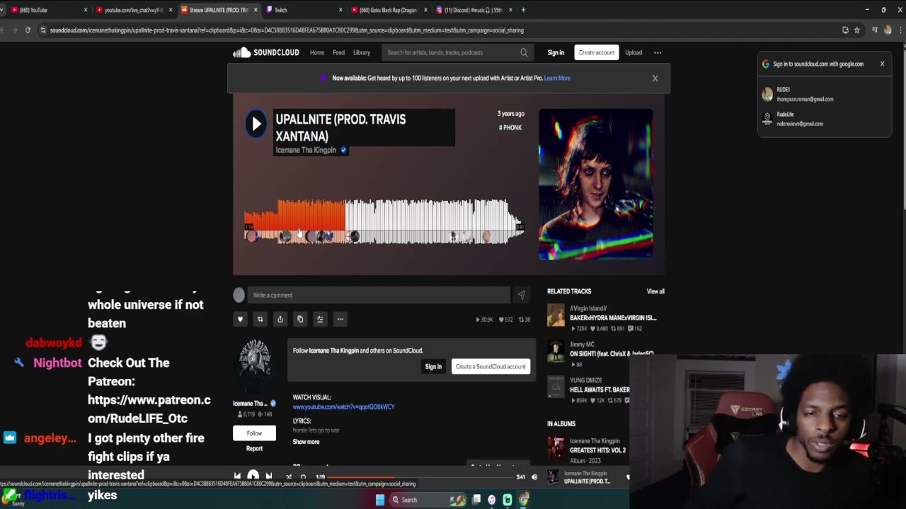 Icemane Tha Kingpin - UPALLNITE (REACTION)