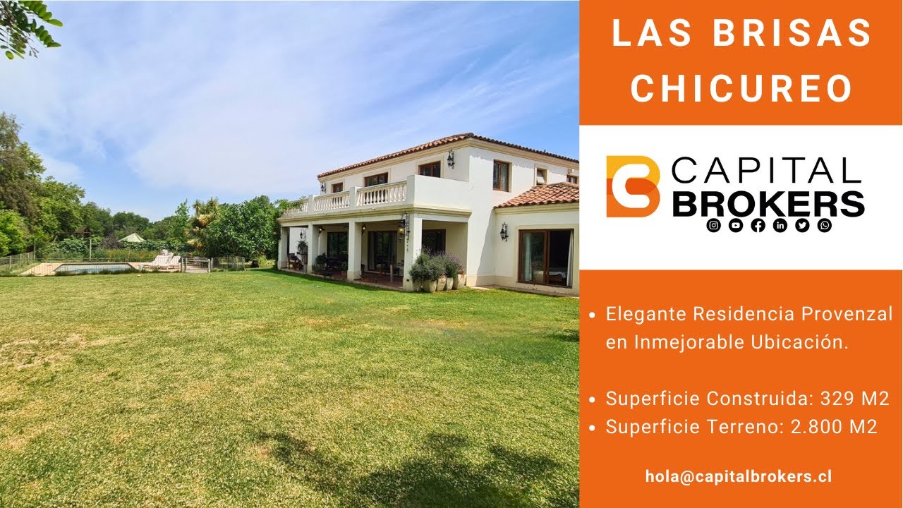 Casa en Venta, Ubicada en Las Brisas de Chicureo.