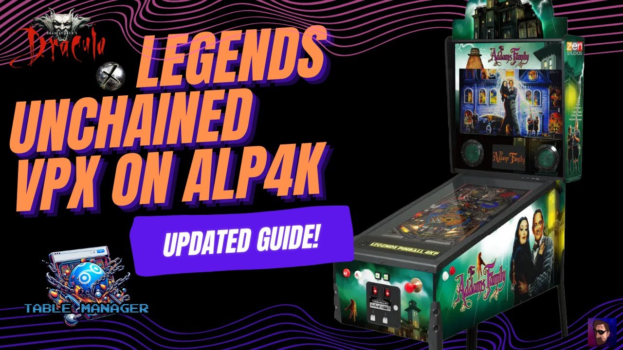 Legends Unchained Setup - VPX on AtGames ALP 4K Updated Guide!