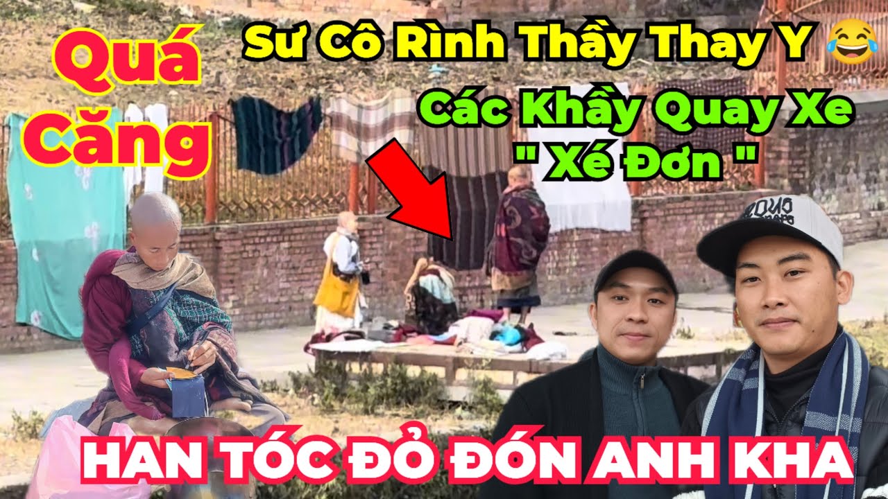 Căng Đét : Sư Cô Lại Rình Các Khầy Thay Y... Đón Anh Kha Ghé Thăm Han Tóc Đỏ