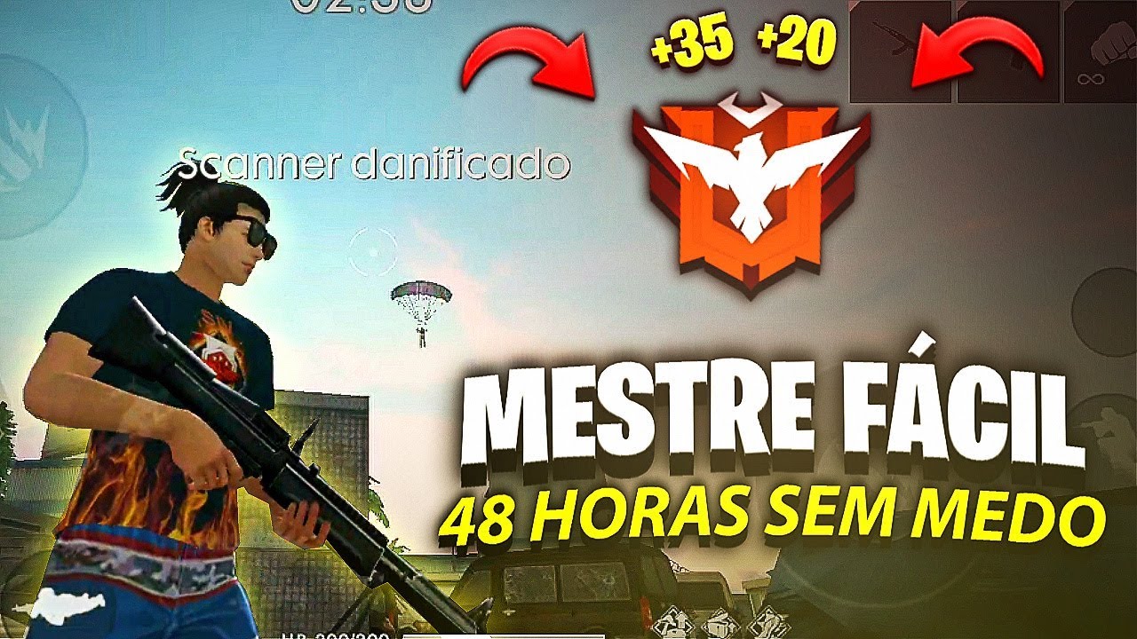 SEGREDO REVELADO! MELHOR ESTRATÉGIA PARA PEGAR MESTRE SOLO SEM MEDO NO FREE FIRE