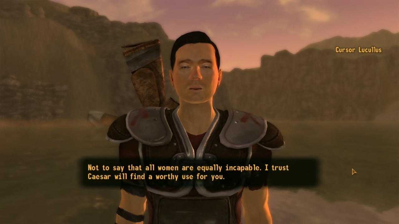 Fallout: New Vegas - The Legion's Opinion on Women