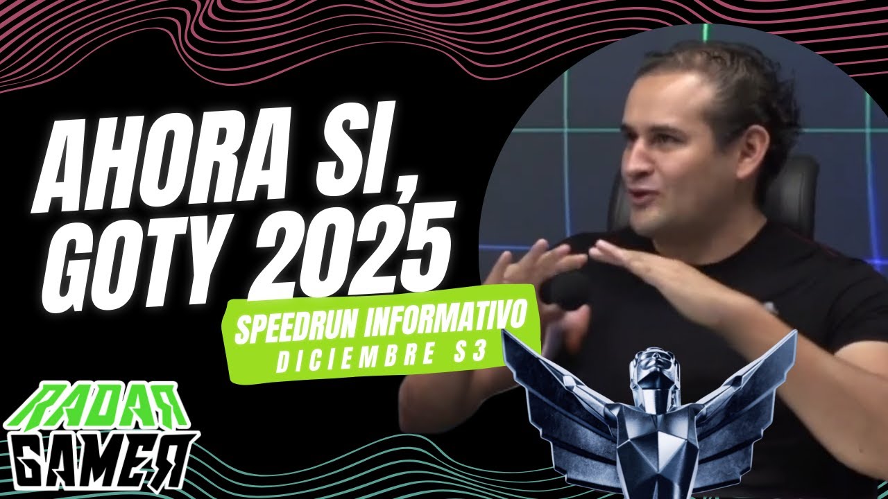 🎮⚡ SPEEDRUN INFORMATIVO | Metroidvania mexicano, Guillermo del Toro gamer y Game Awards 2025 👀🔥