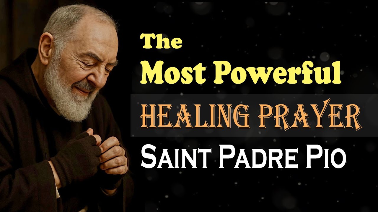 Powerful healing prayer by Saint Padre Pio 🙏  #prayer #jesusparadox #padrepio