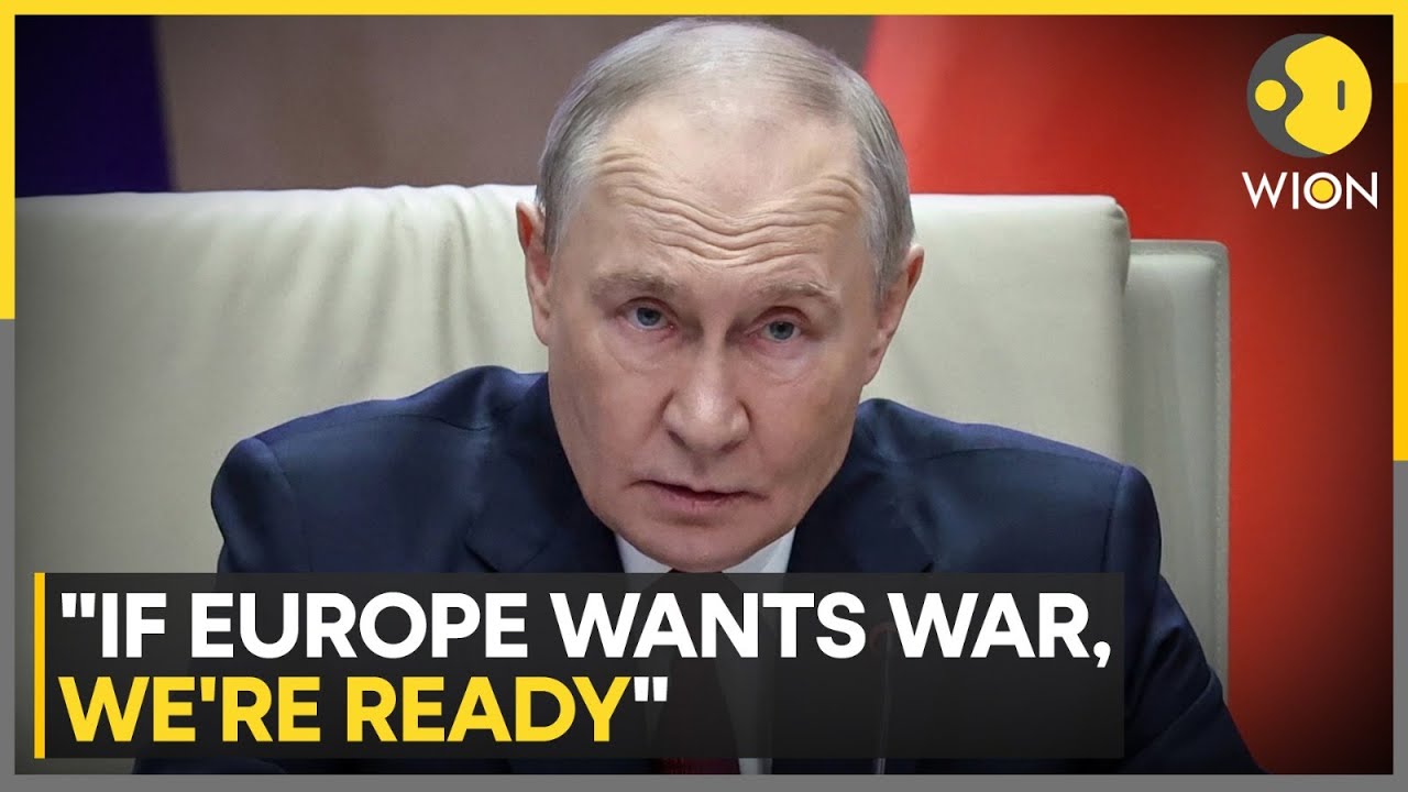 Russia-Ukraine War: Putin Accuses Europeans of Sabotaging Ukraine Peace Efforts | WION