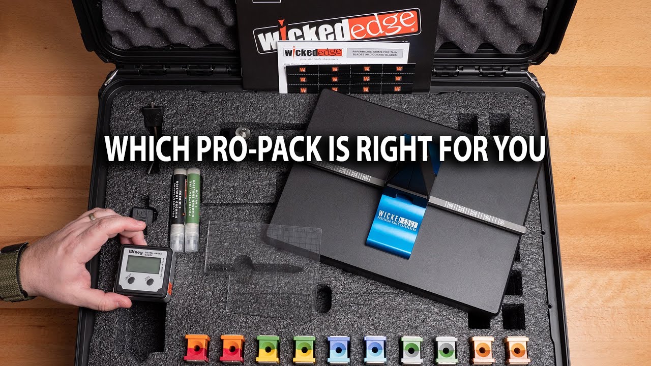 Wicked Edge Pro-Packs Comparison