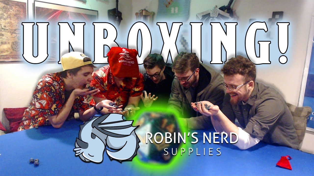 EXCLUSIVE QUEST BROS DICE!!! - Dice Unboxing | Robin's Nerd Supplies
