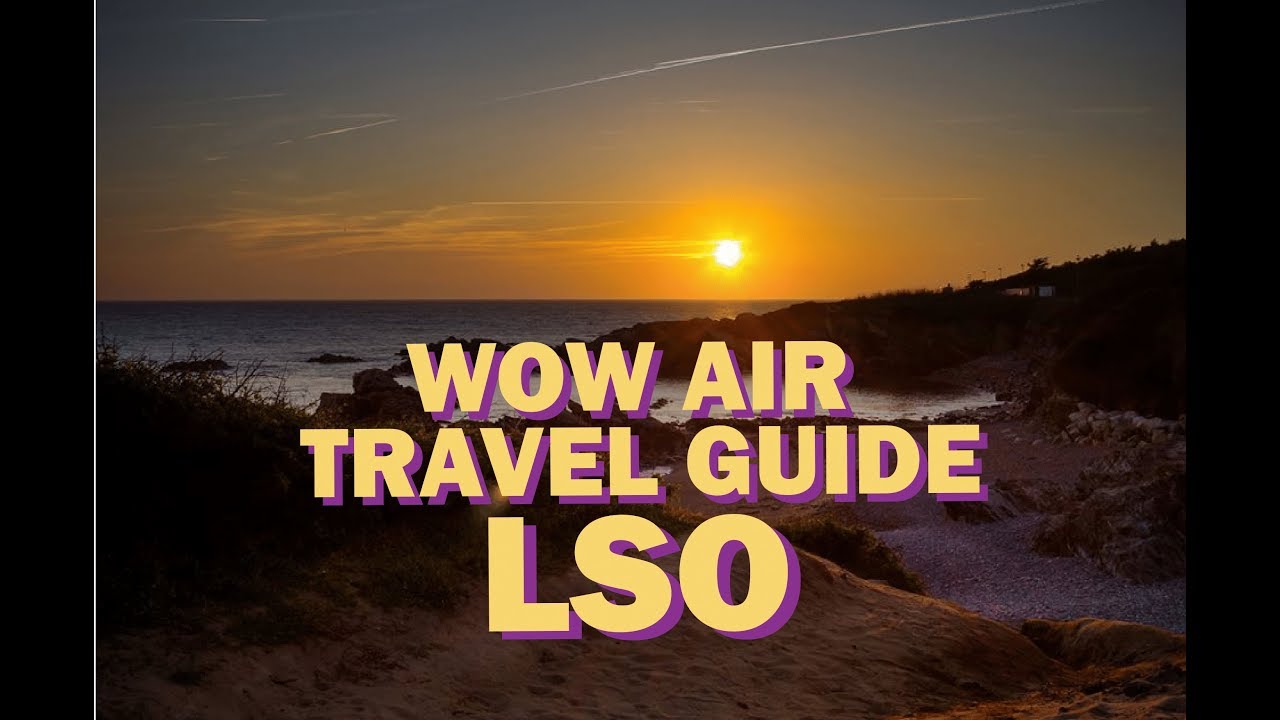 WOW air travel guide application - LSO