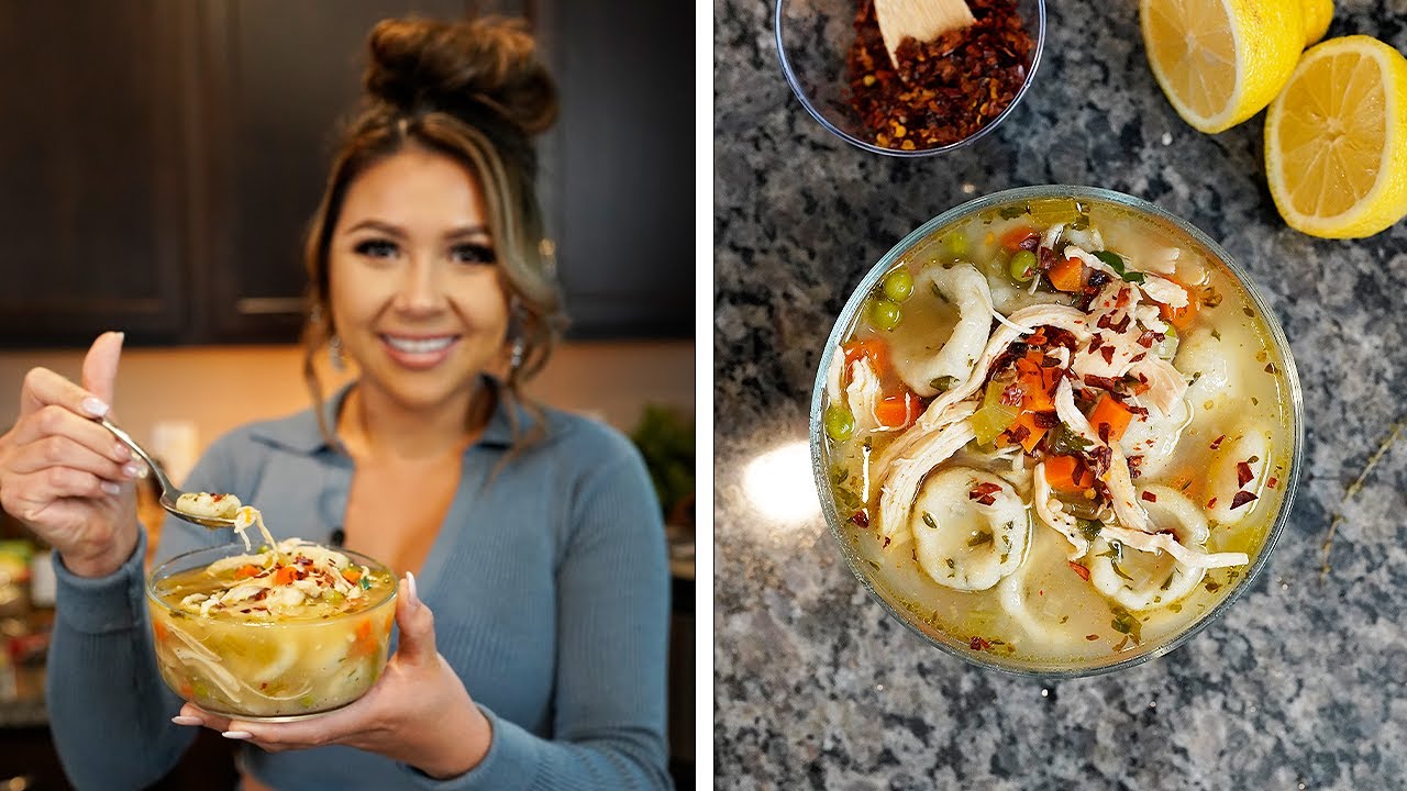 THE BEST MEXICAN CHICKEN & DUMPLINGS SOUP | SOPA DE POLLO y CHOCHOYOTES