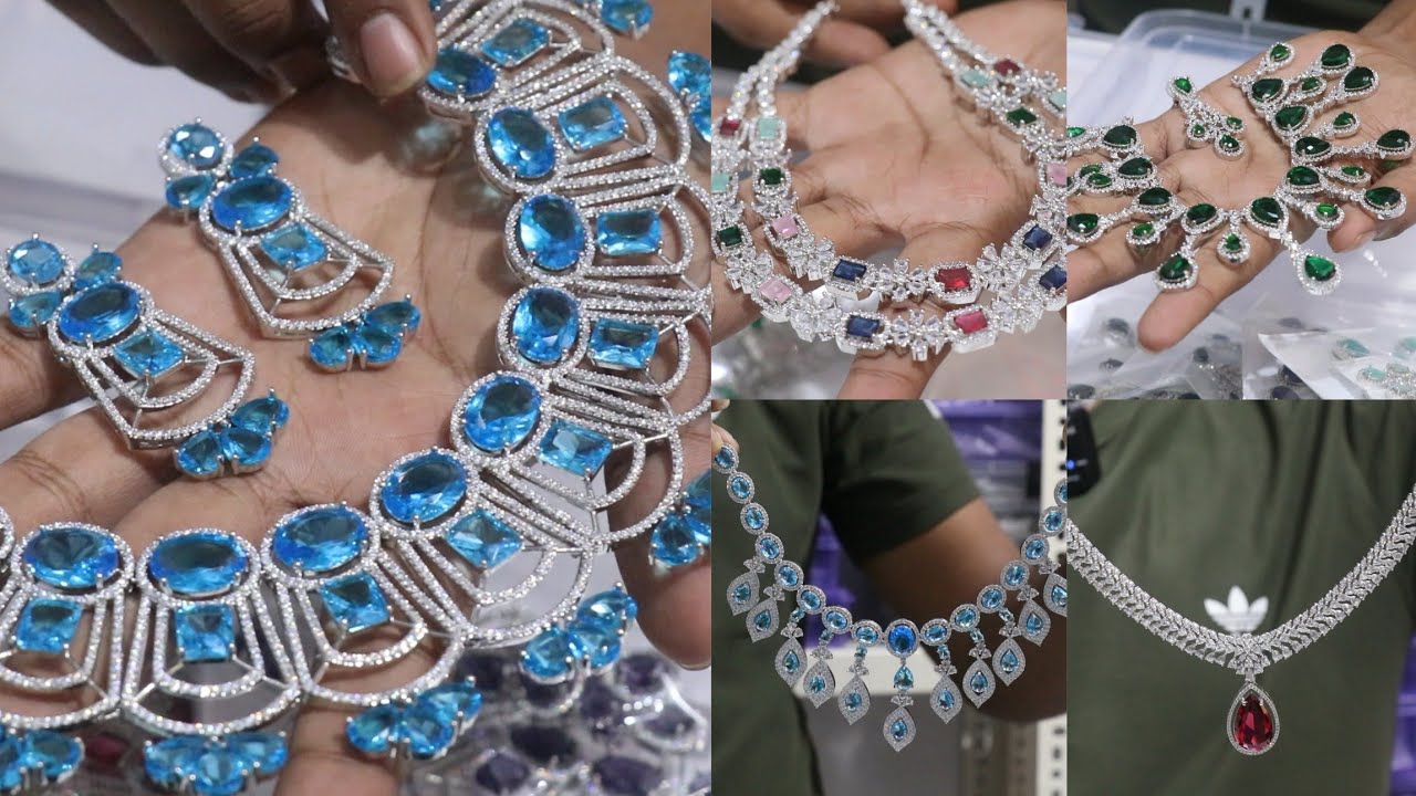 New Design AD Jewellery Premium Collection Wholesale Market Kokata | New Imported Americian Diamond