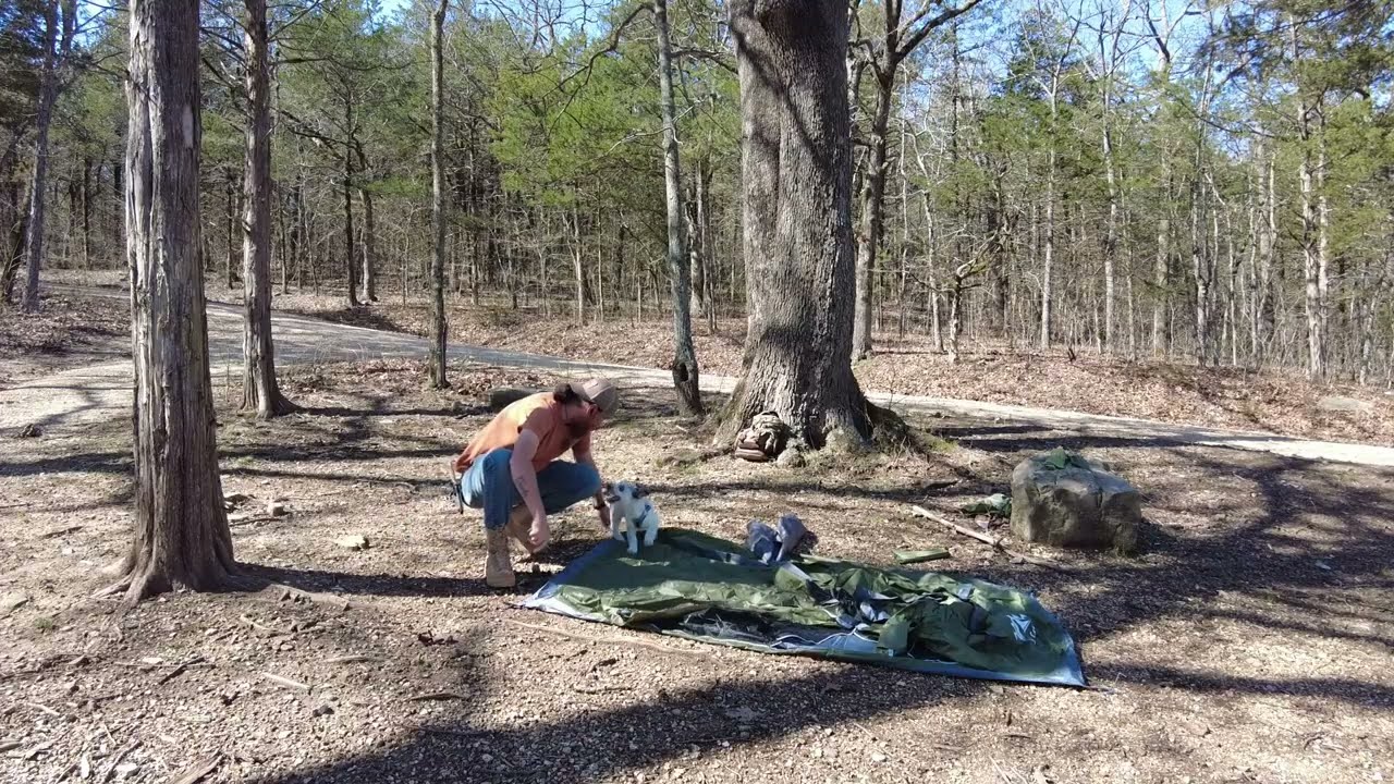 overnight camp in the mark twain national forest