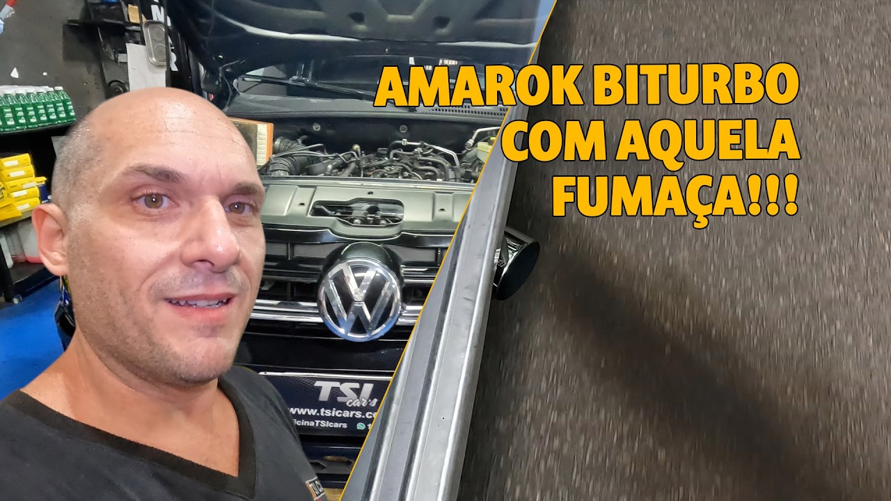 AMAROK BITURBO COM AQUELA FUMA&Ccedil;A!!!