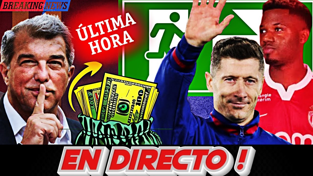 👀💣BOMBAZO💣PLANIFICACIÓN SIN LEWANDOWSKI Y ANSU‼️VUELTA AL 1/1👌