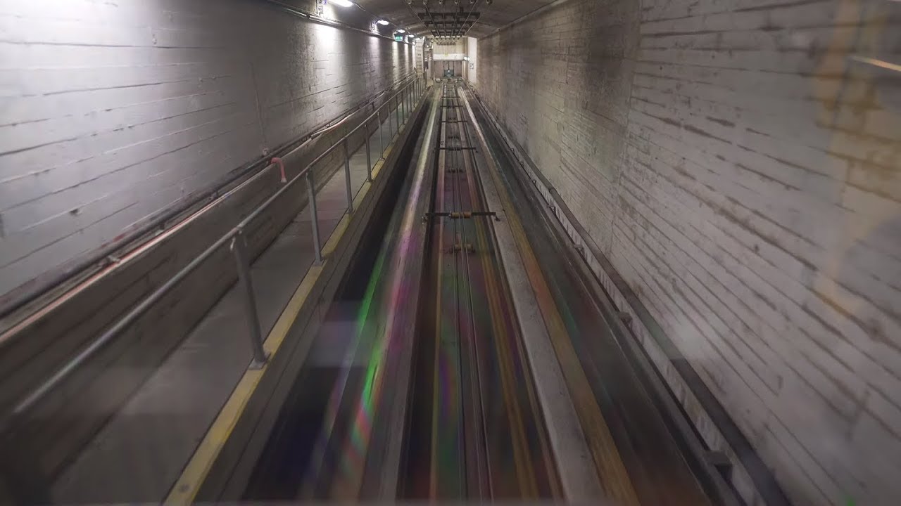 Sweden,  Liljeholmen, funicular ride