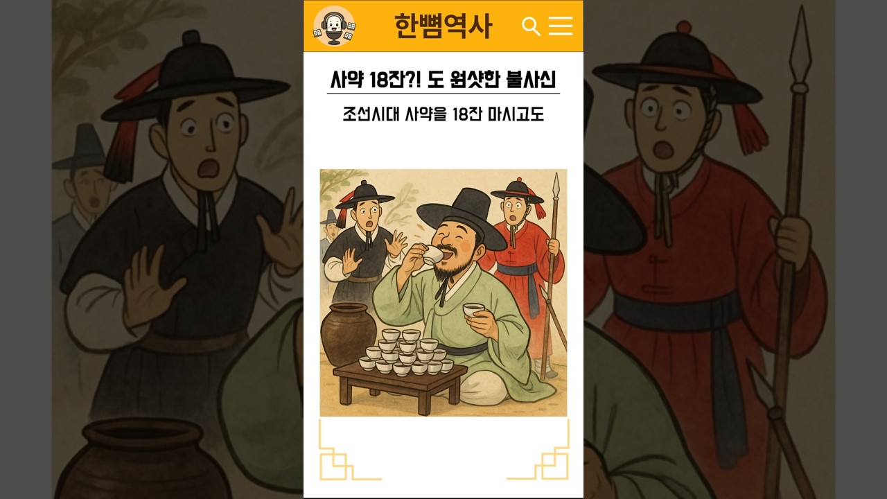 사약 18잔?!도 원샷한 불사신 #조선 #조선왕조실록 #사약 #역사 #임형수