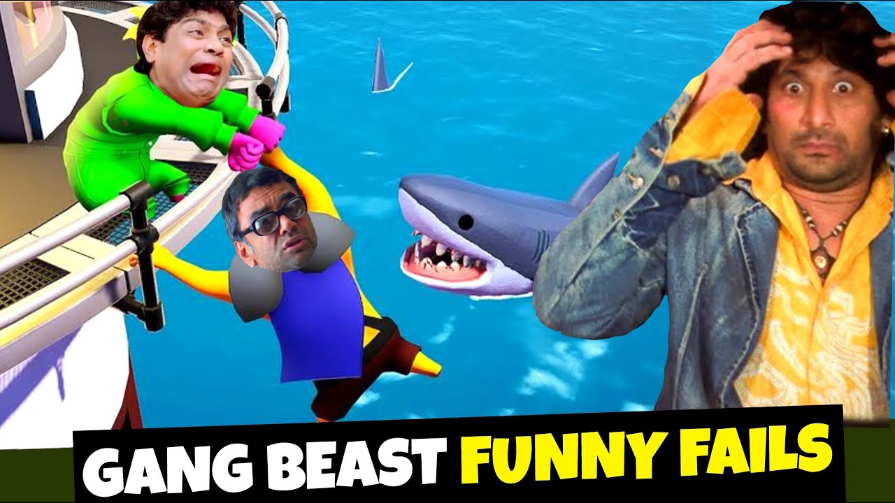 WHEN MEMERS PLAYS GANG BEAST - FUNNY FAILS [ HINDI ]