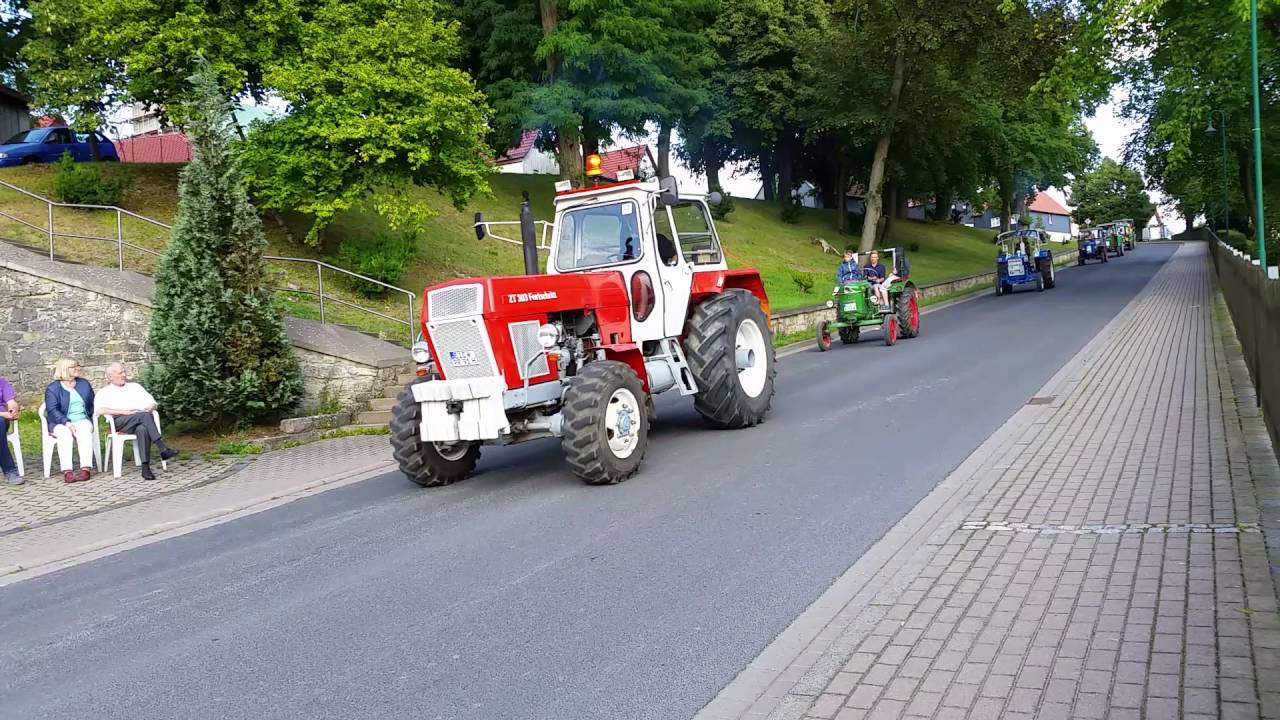 OST 10. Oldtimer- und Schleppertreffen Effelder 2016 - Ausfahrt