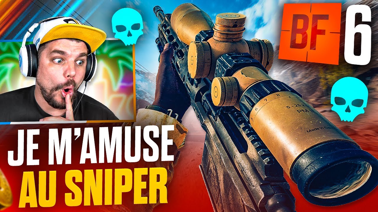 BATTLEFIELD 6 - S'AMUSER sur le jeu ? Le SNIPER !