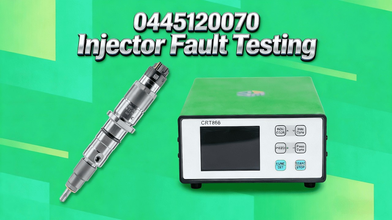【7-2】0445120070 Fuel Injector | Comprehensive Diagnostic Testing Procedure