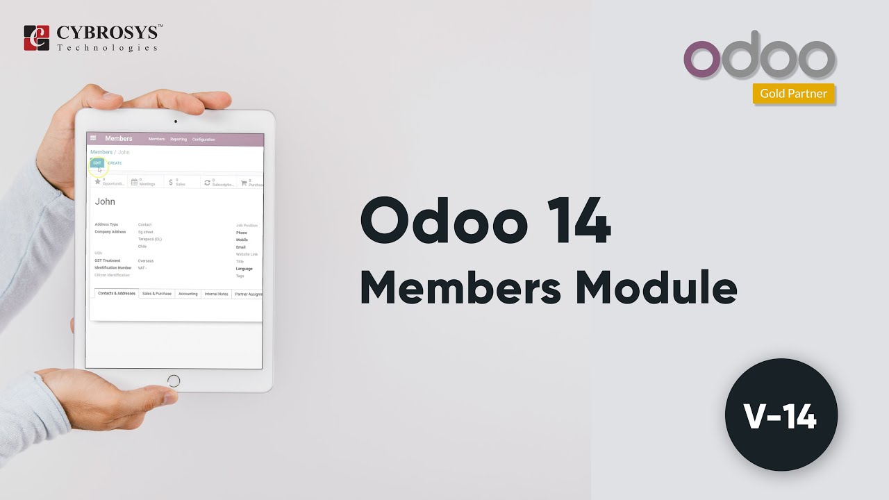 Odoo 14 Members Module | Odoo Functional Video