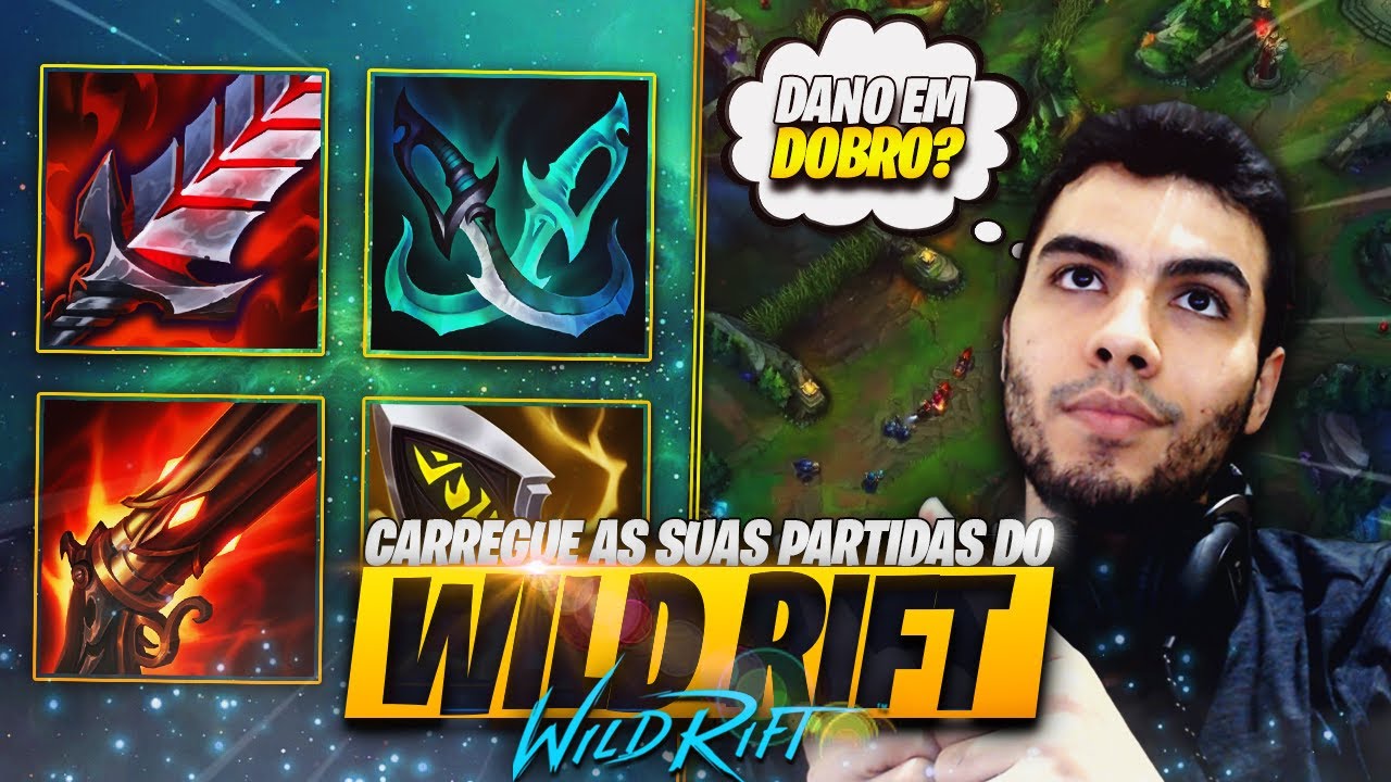 ITENS de CRÍTICO Para CARREGAR as Suas Partida no WILD RIFT!