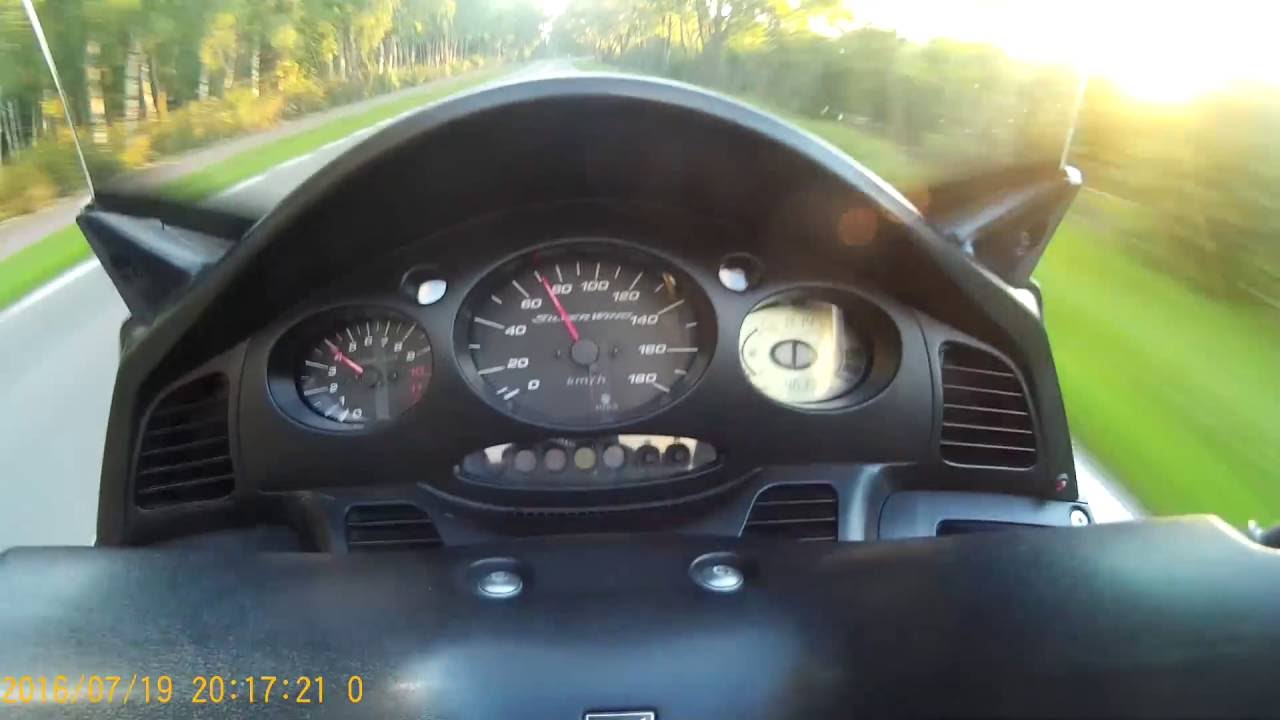 Honda Silver Wing 400 acceleration 0-100