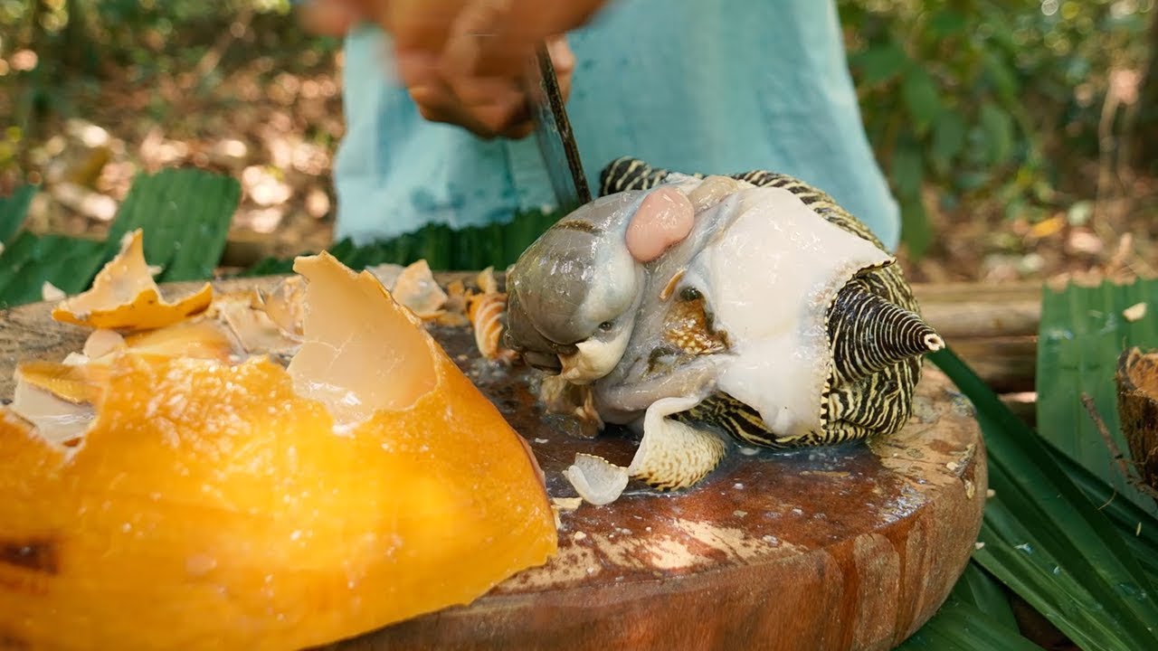 SEA SNAIL FRIED With Green Chili | Seafood Easy Recipe
