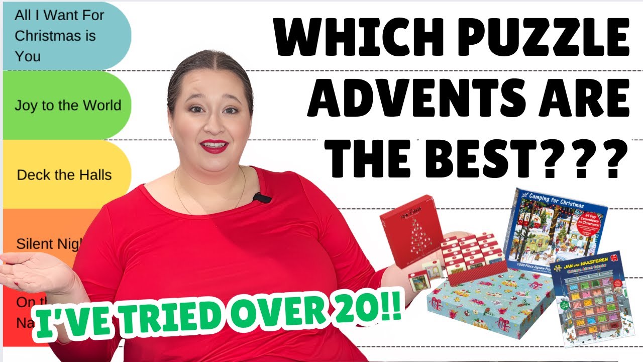 Puzzle Lovers' Guide to Advent Calendars – Ranking 20+ Popular Countdowns! (No Spoilers!)