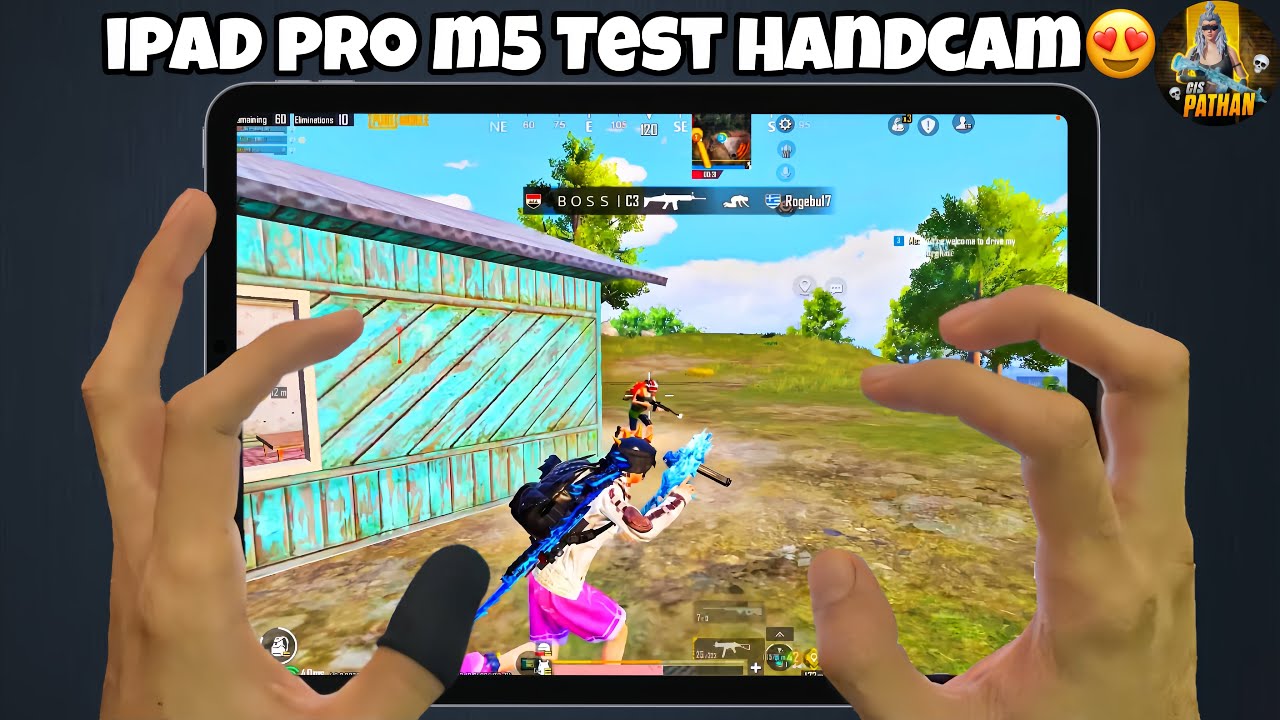 iPad Pro M5😍 PUBG Test HANDCAM Smooth + 120 FPS 🔥Gameplay/ Best sensitivity