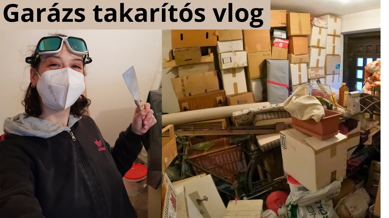 Gigantikus garázs selejtezés és DIY felújítás
