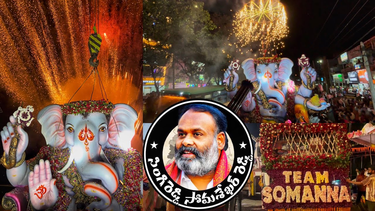 Team Soma Anna Ganesh Grand Shobha Yatra 2025 | ECIL Yuva Sena Youth Ganpati Grand Shobha Yatra 2025