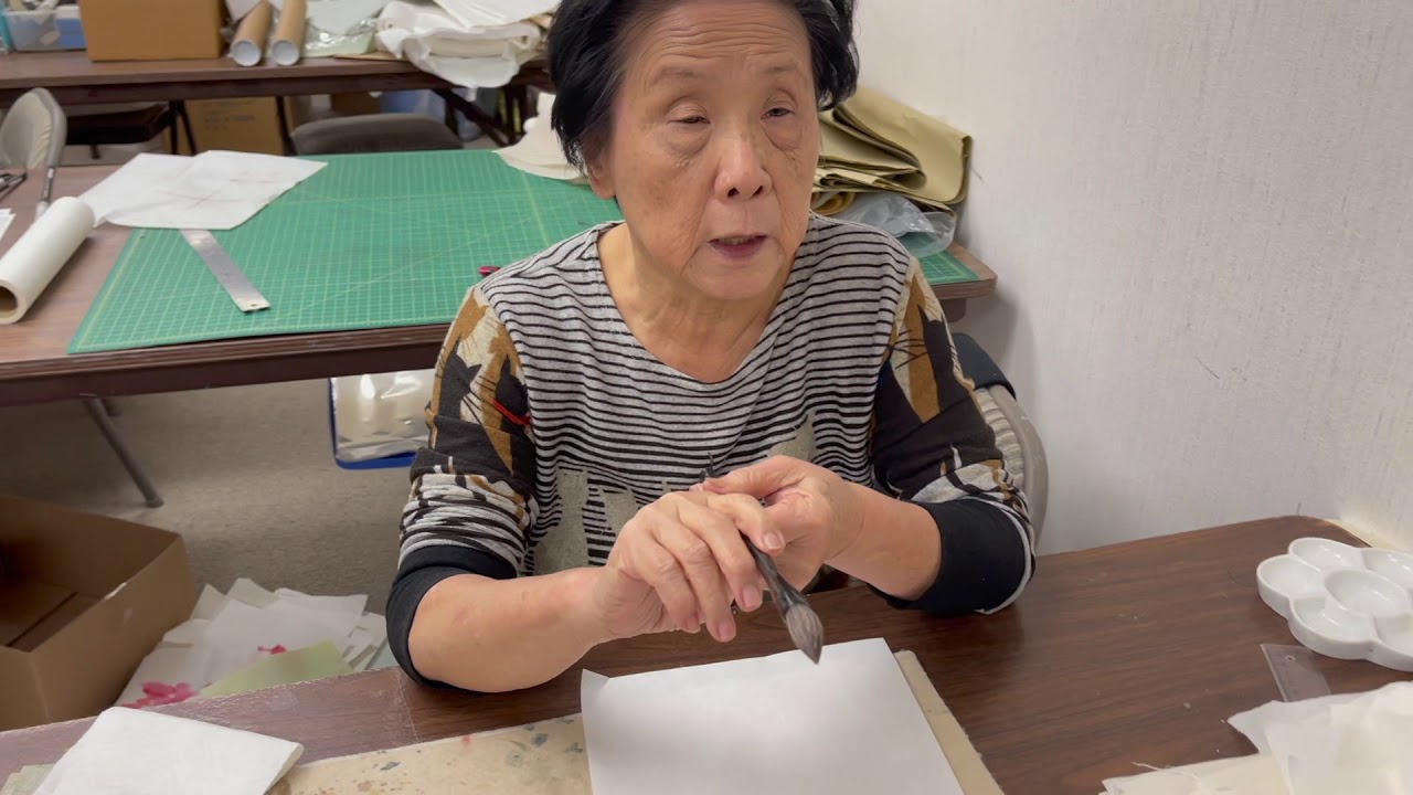 Chinese Calligraphy Demonstration for Harmony (Print and Running/Grass Style)