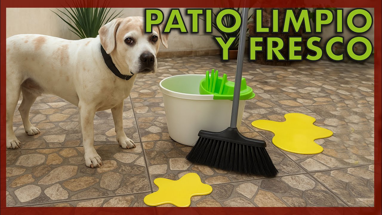 Truco Natural para Quitar el Olor a Pipí y Popó del Patio 🐶🧼💦💩
