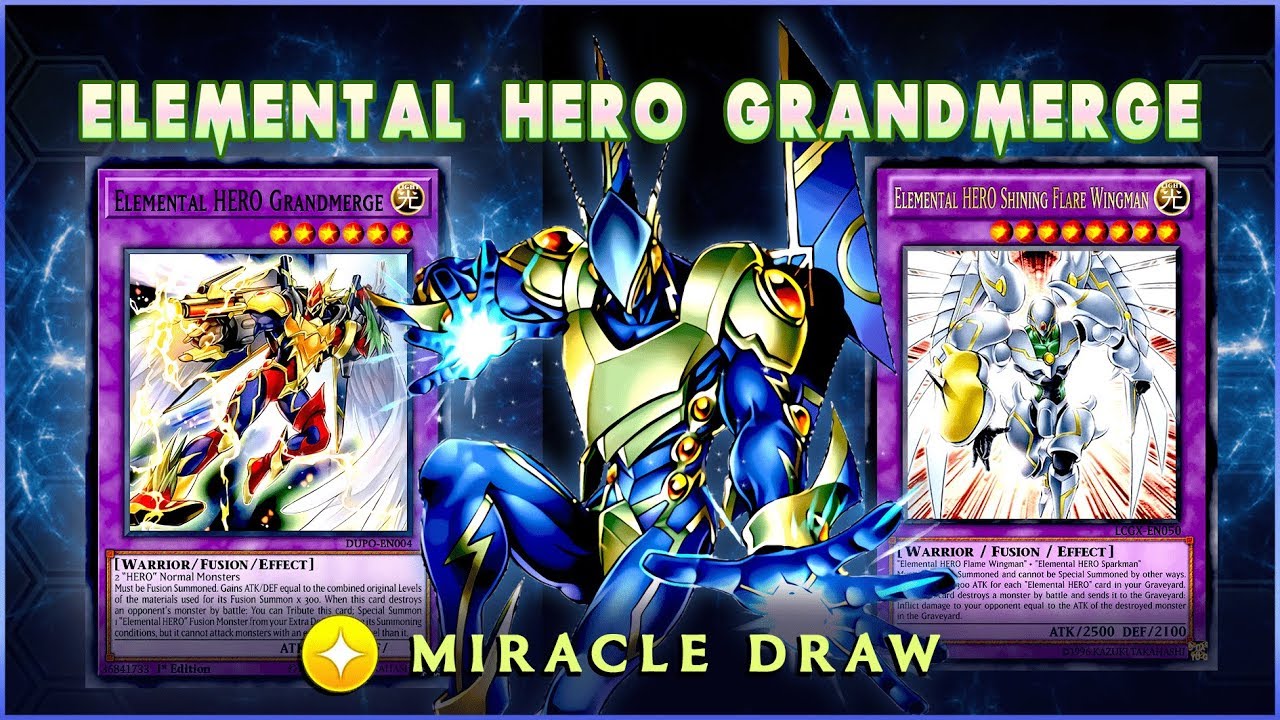 NEW ELEMENTAL HERO GRANDMERGE, COMPETITIVE HEROES [ Yu-Gi-Oh! Duel Links ]