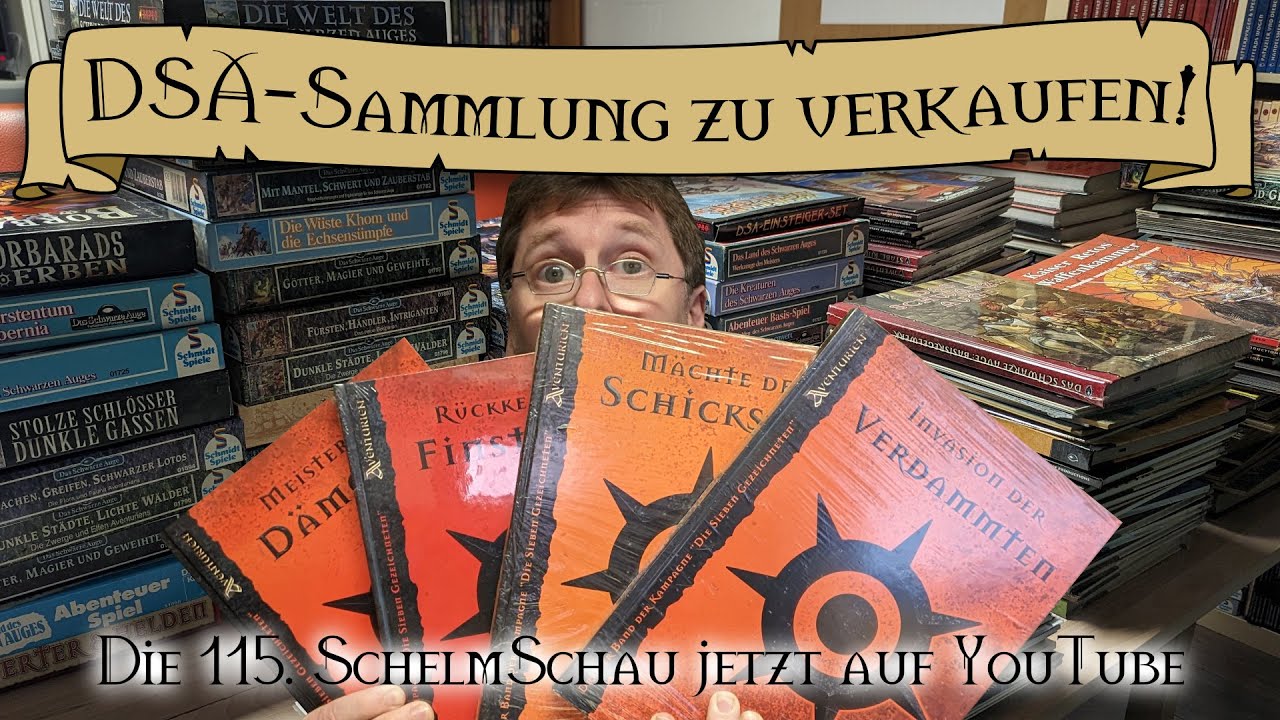 SchelmSchau 115: DSA-Sammlung zu verkaufen!