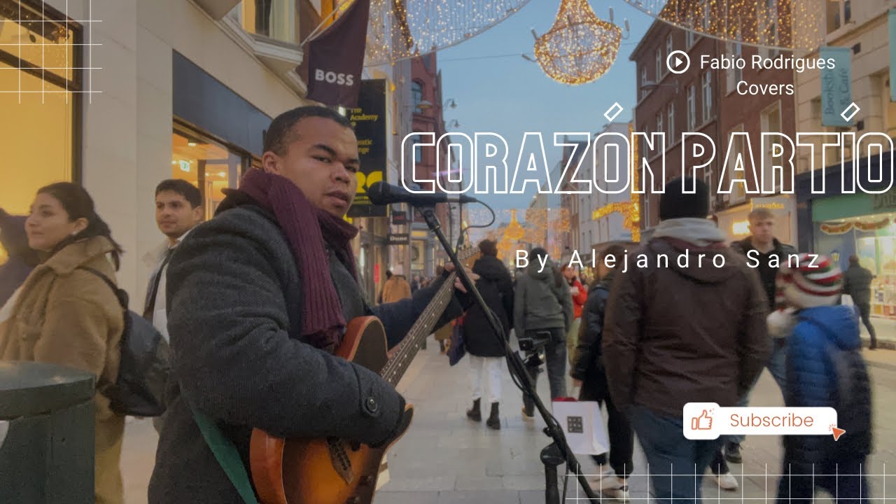 Corazón Partío - Alejandro Sanz - Fabio Rodrigues- Acoustic Public C O V E R.