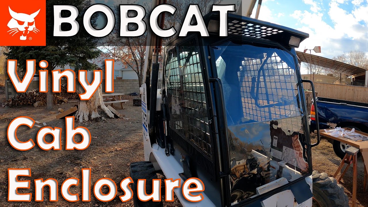Установка и обзор комплекта для облицовки кабины Bobcat Vinyl