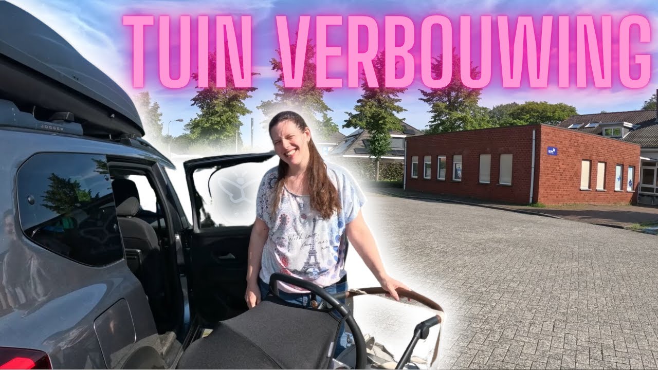 TIPS & Consultatie bij Kind & Gezin | De start van onze tuin verbouwing - Vlog 