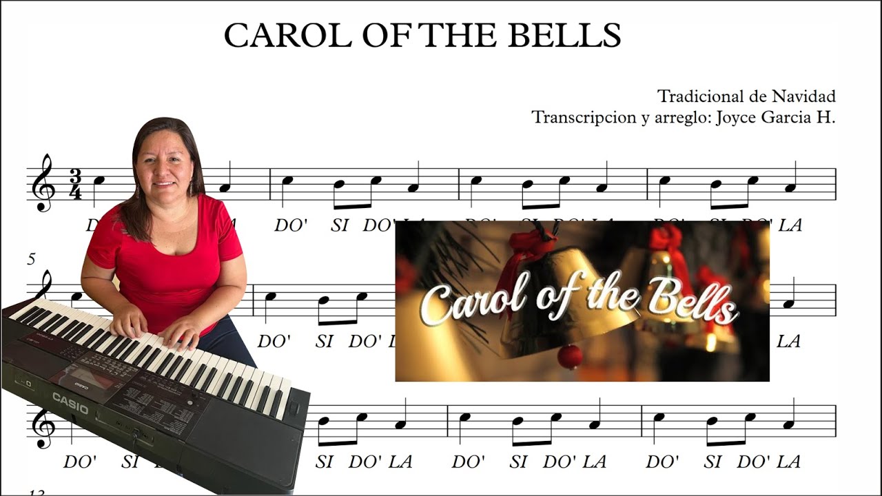 🎄✅⭐🎻Carol of the Bells - Partitura en Am