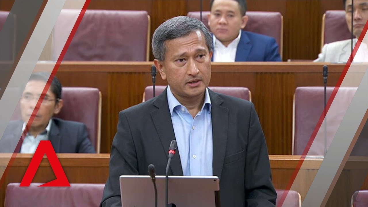 Vivian Balakrishnan on Mahathir's remarks that Malaysia-Singapore water deal is 
