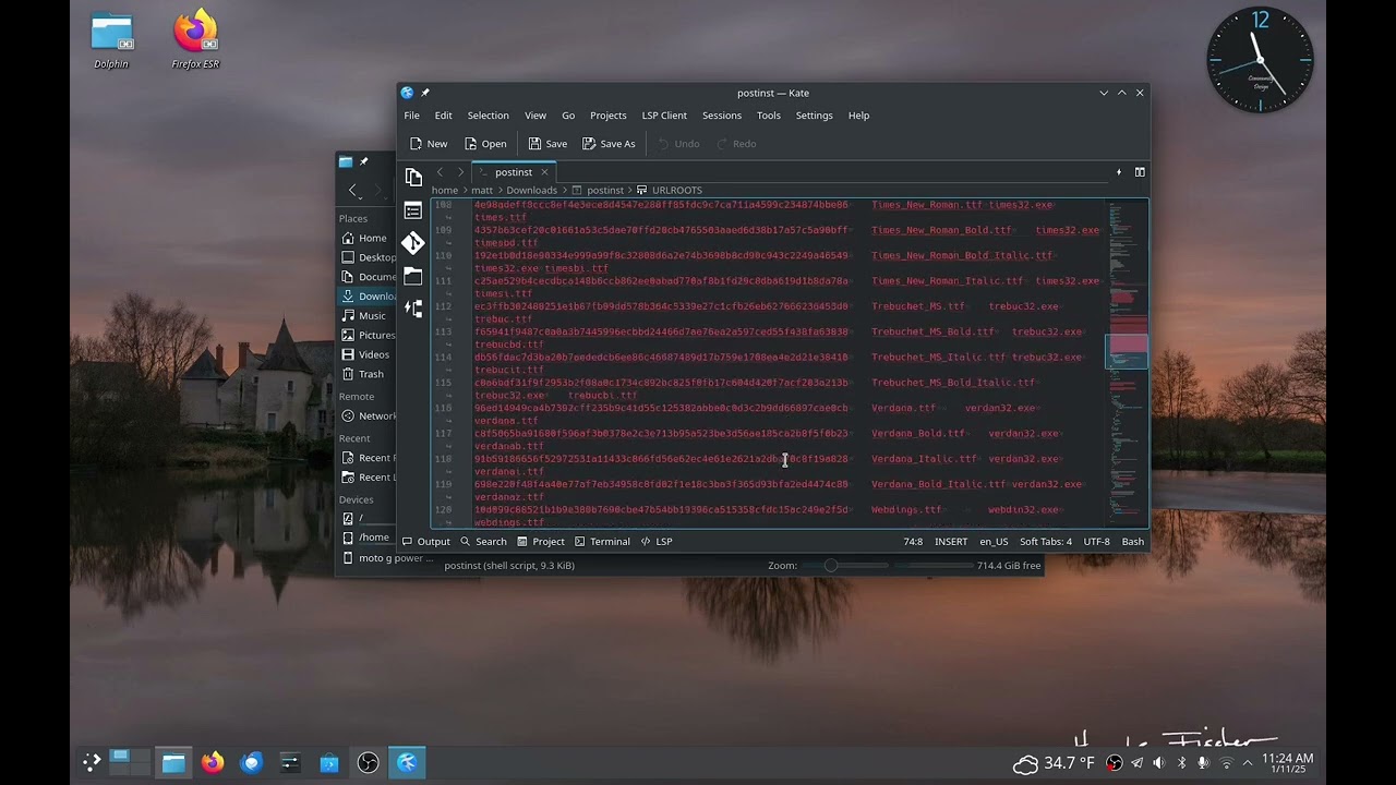 Alternative Debian Package for Microsoft's True Type Fonts.
