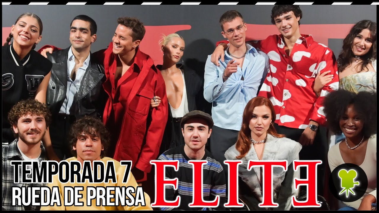 Presentación de la temporada de 7 de 'ÉLITE': Rueda de prensa completa con los protagonistas