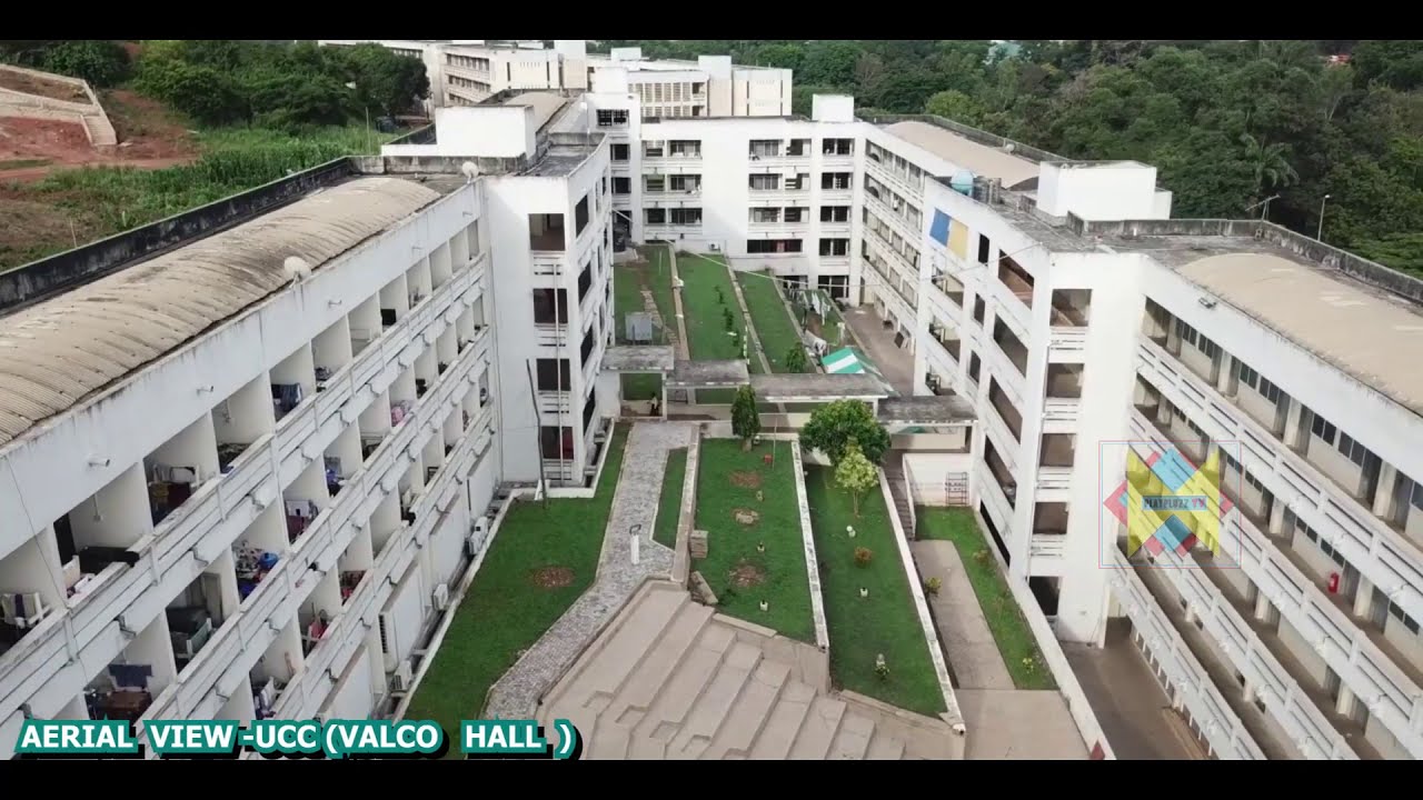 University of Cape Coast || Aerial view of VALCO HALL|| OGUAA HALL || KWAME NKRUMAH HALL (UCC)