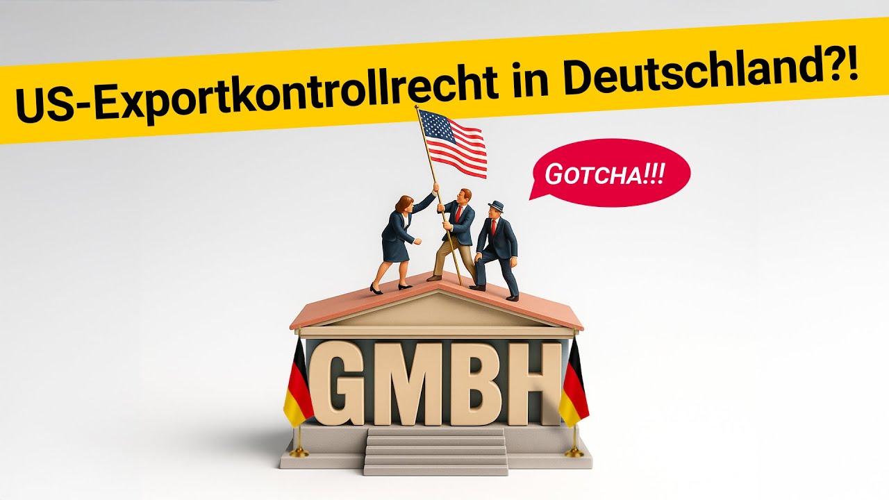 US-Reexportkontrollrecht erkl&auml;rt: Warum US-Gesetze auch in Deutschland gelten k&ouml;nnen (Folge 1/6)