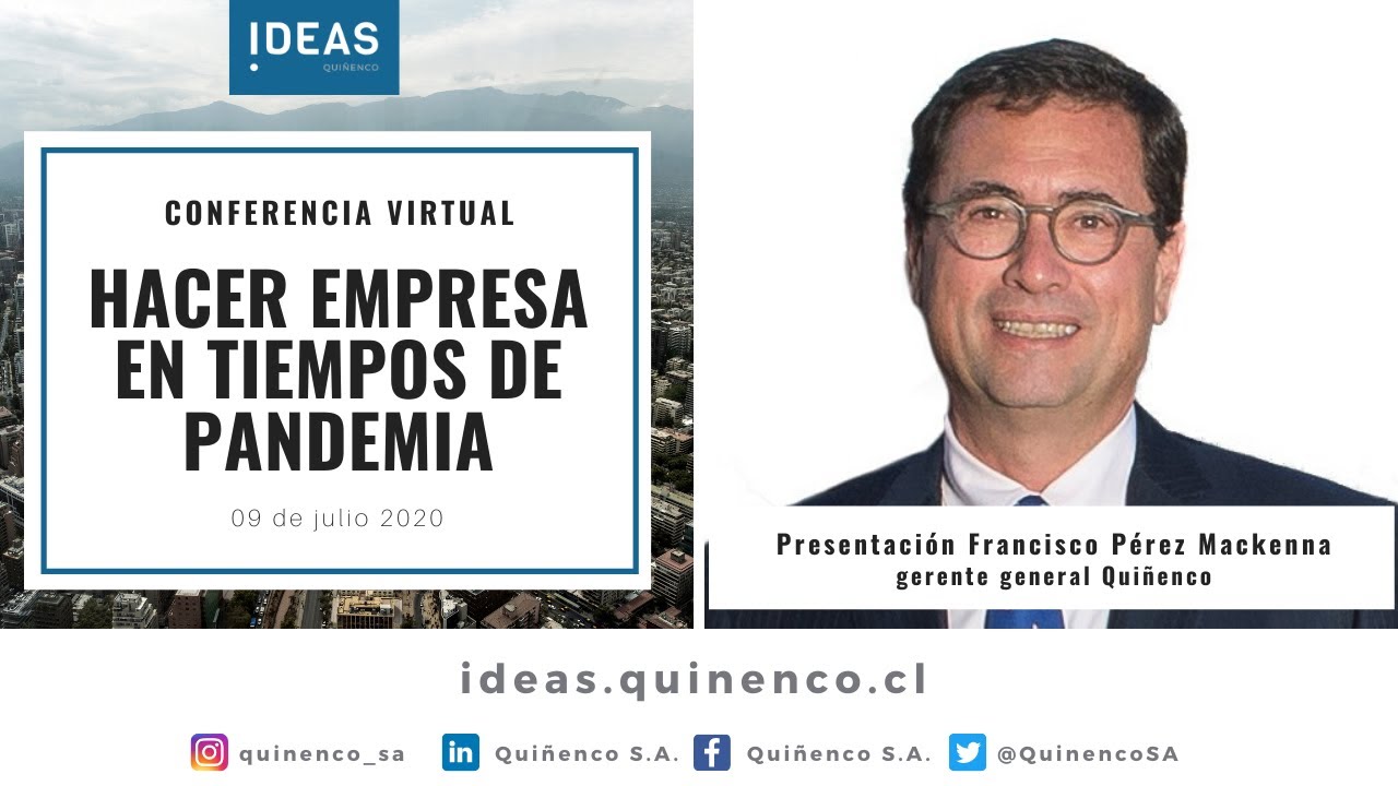 Presentaci&oacute;n Francisco P&eacute;rez Mackenna en encuentro Ideas