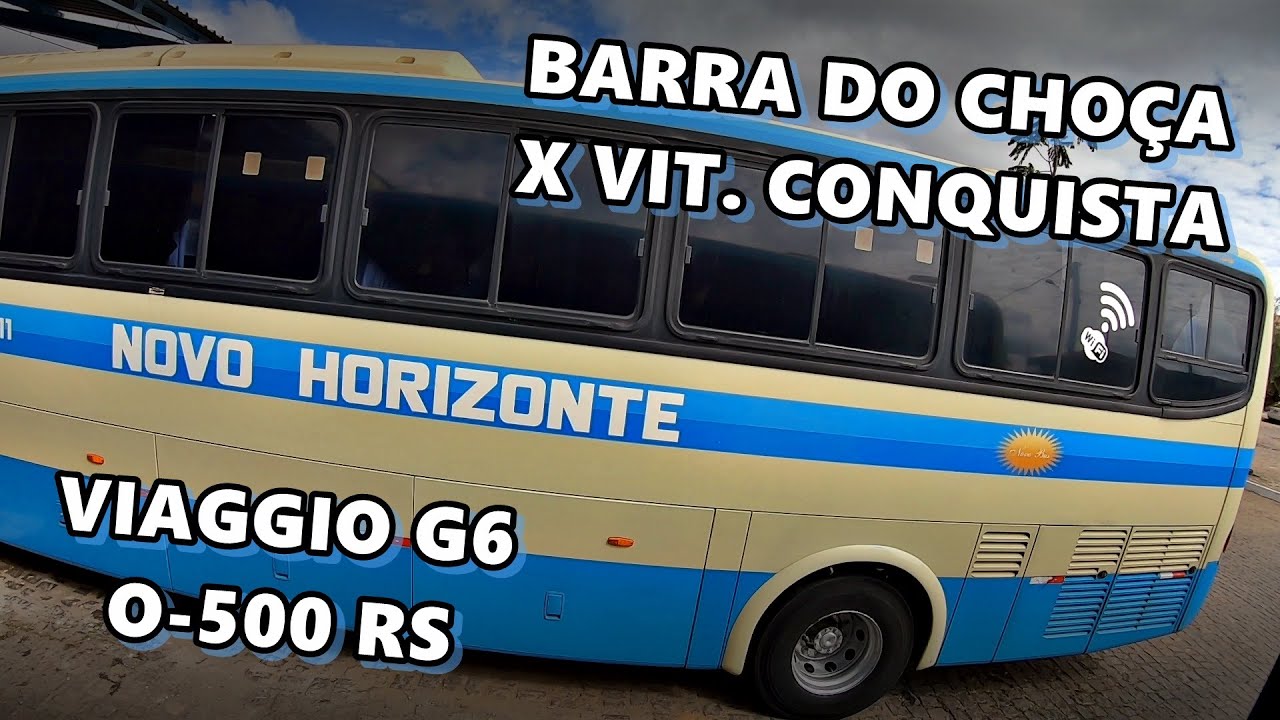 Viajando com a Novo Horizonte na Bahia! Barra do Choça X Vitoria da Conquista