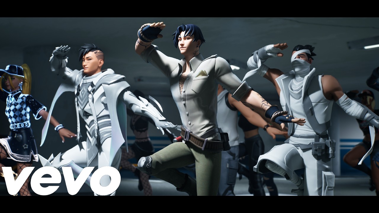 Fortnite - Dimensional (Official Fortnite Music Video) Jung Kook - 3D